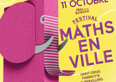 Festival Maths en ville du 4 au 11 octobre 2025